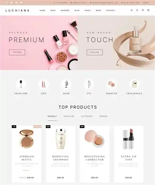 Luchiana - Giao Diện Web Bán Son Môi Đẹp Chuẩn SEO hình đại diện