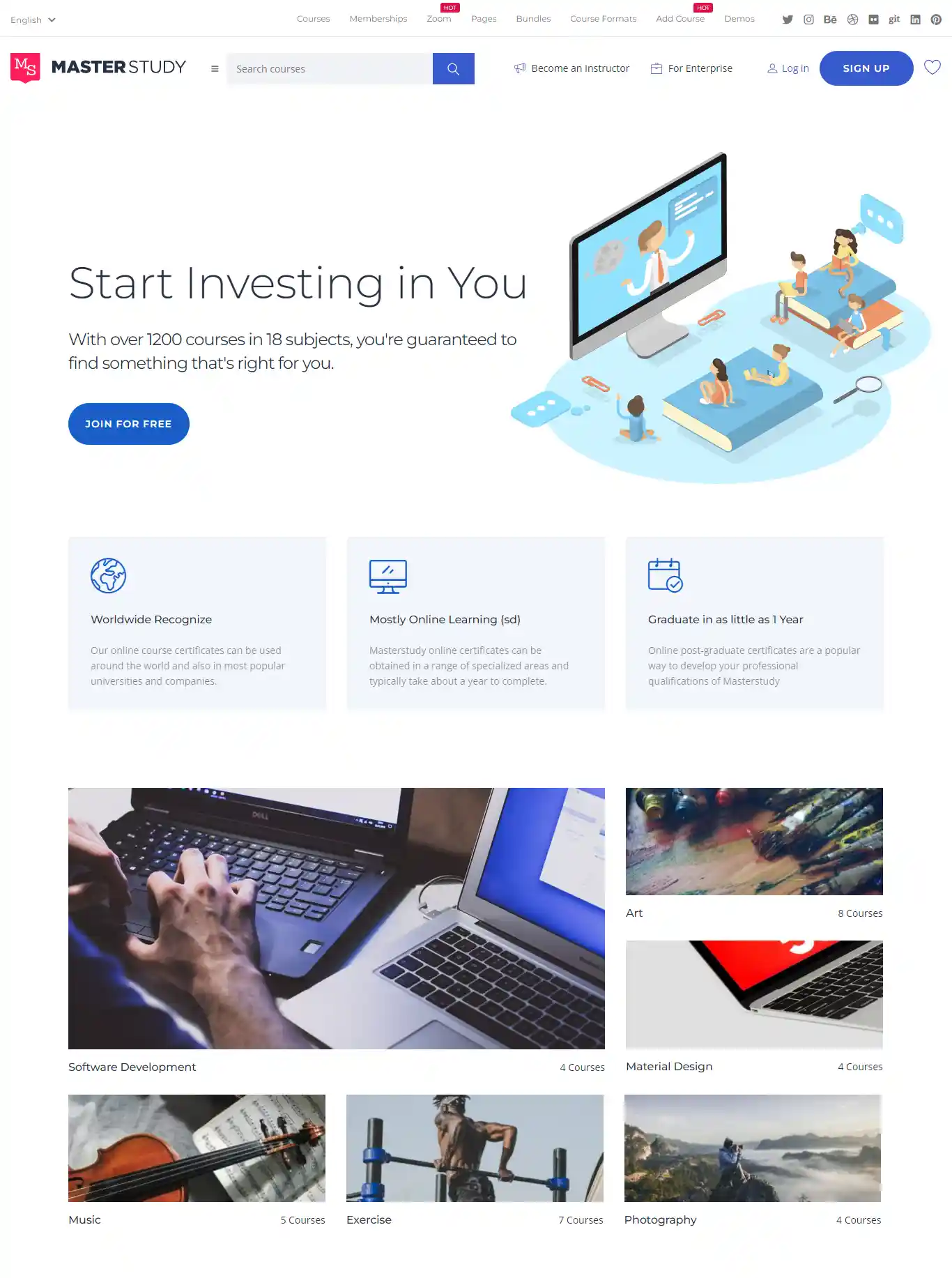 Masterstudy Light: Website Dạy Học Online Chuyên Nghiệp hình đại diện