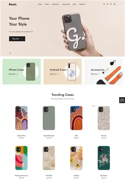 Mẫu Web Bán Ốp Lưng Điện Thoại Đẹp & Chuẩn SEO hình đại diện