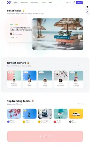 McMaz - Giao Diện Web Blog Cá Nhân & Nhật Ký Chuẩn SEO hình nền