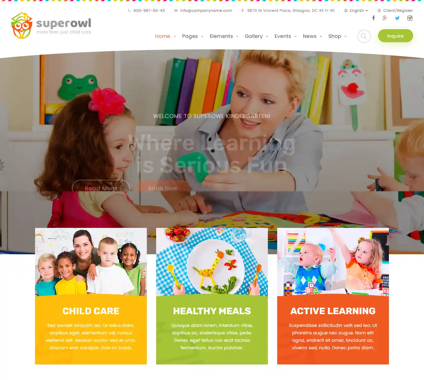 Superowl - Giao Diện Web Trường Học & Khóa Học Chuẩn SEO hình đại diện