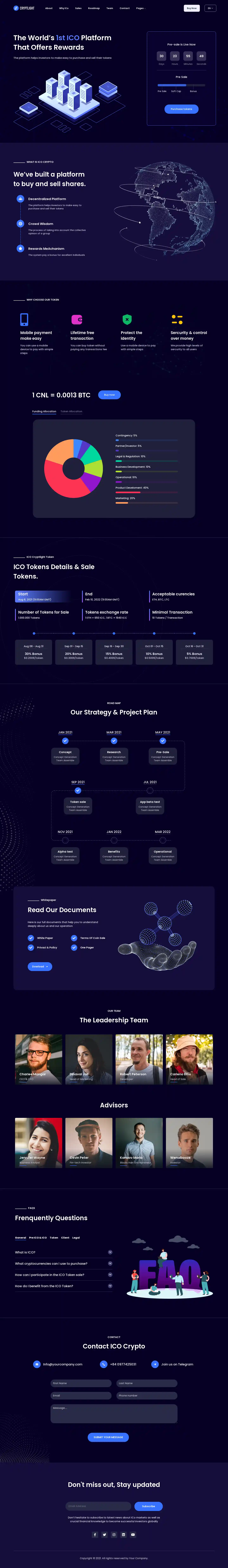 Thiết kế website công nghệ Cryptlight chuẩn SEO
