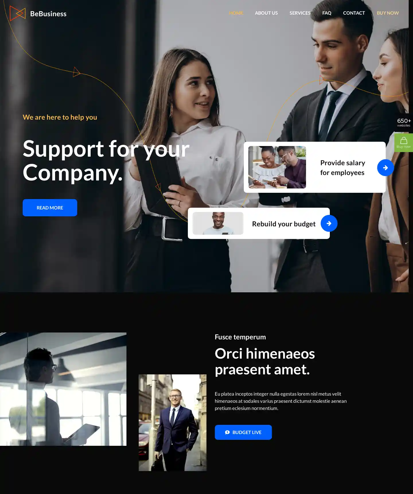 Thiết kế website dịch vụ BeBusiness chuẩn SEO hình đại diện