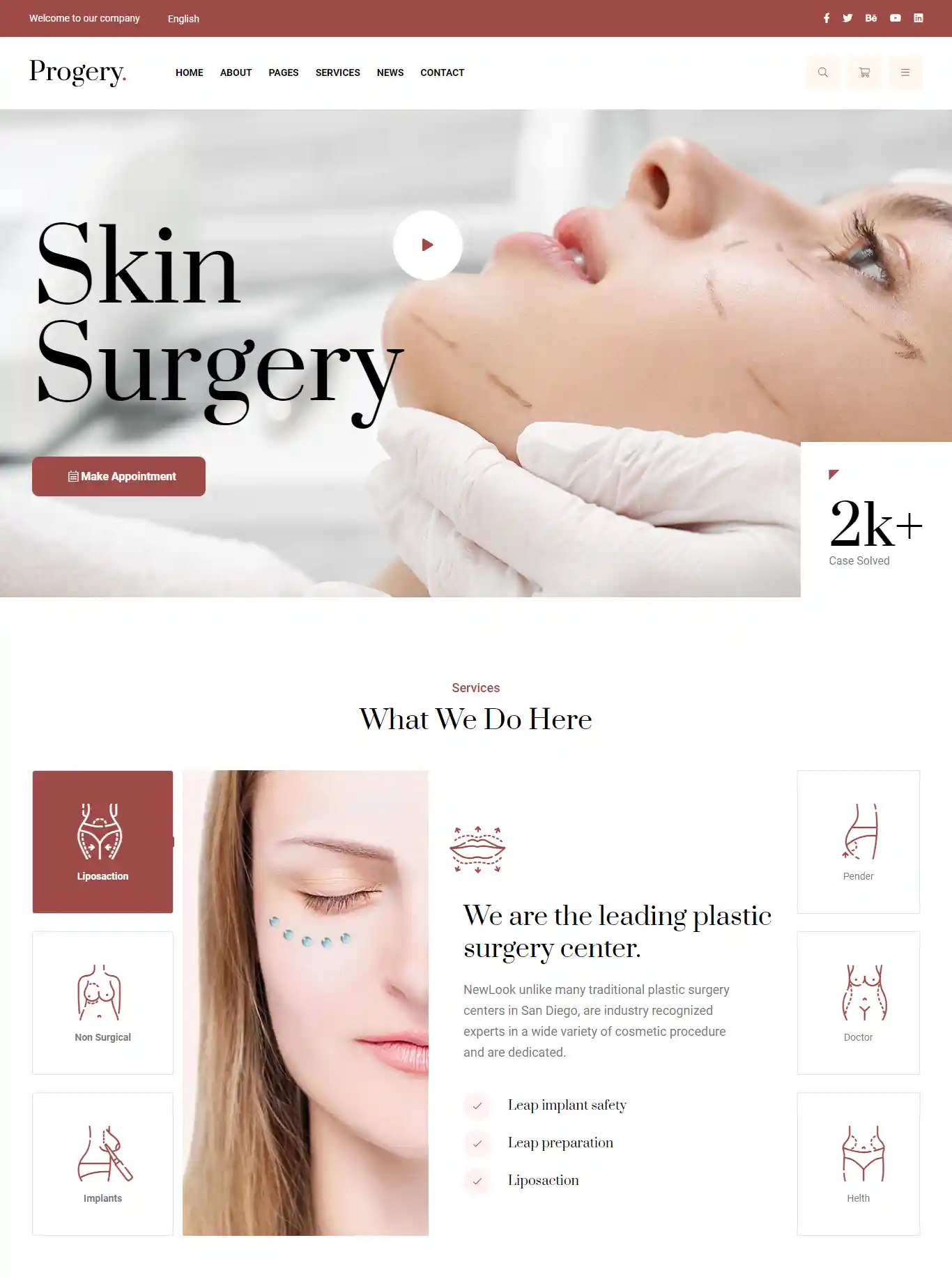 Thiết kế website thẩm mỹ viện Progery hiện đại, tinh tế hình đại diện