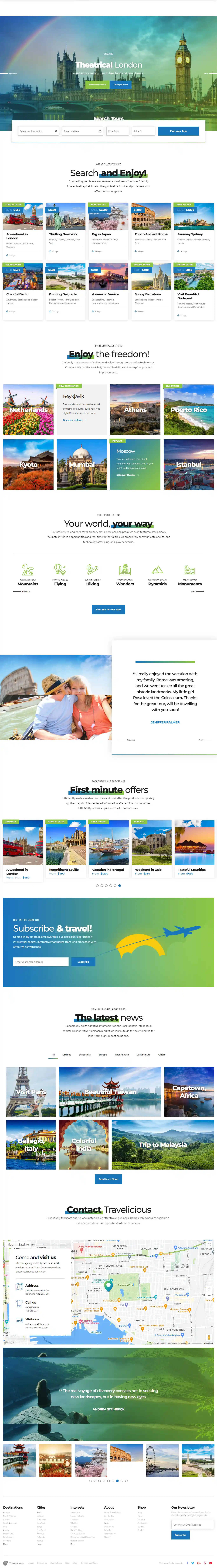Travelicious: Mẫu Website Đặt Tour & Vé Máy Bay Chuyên Nghiệp