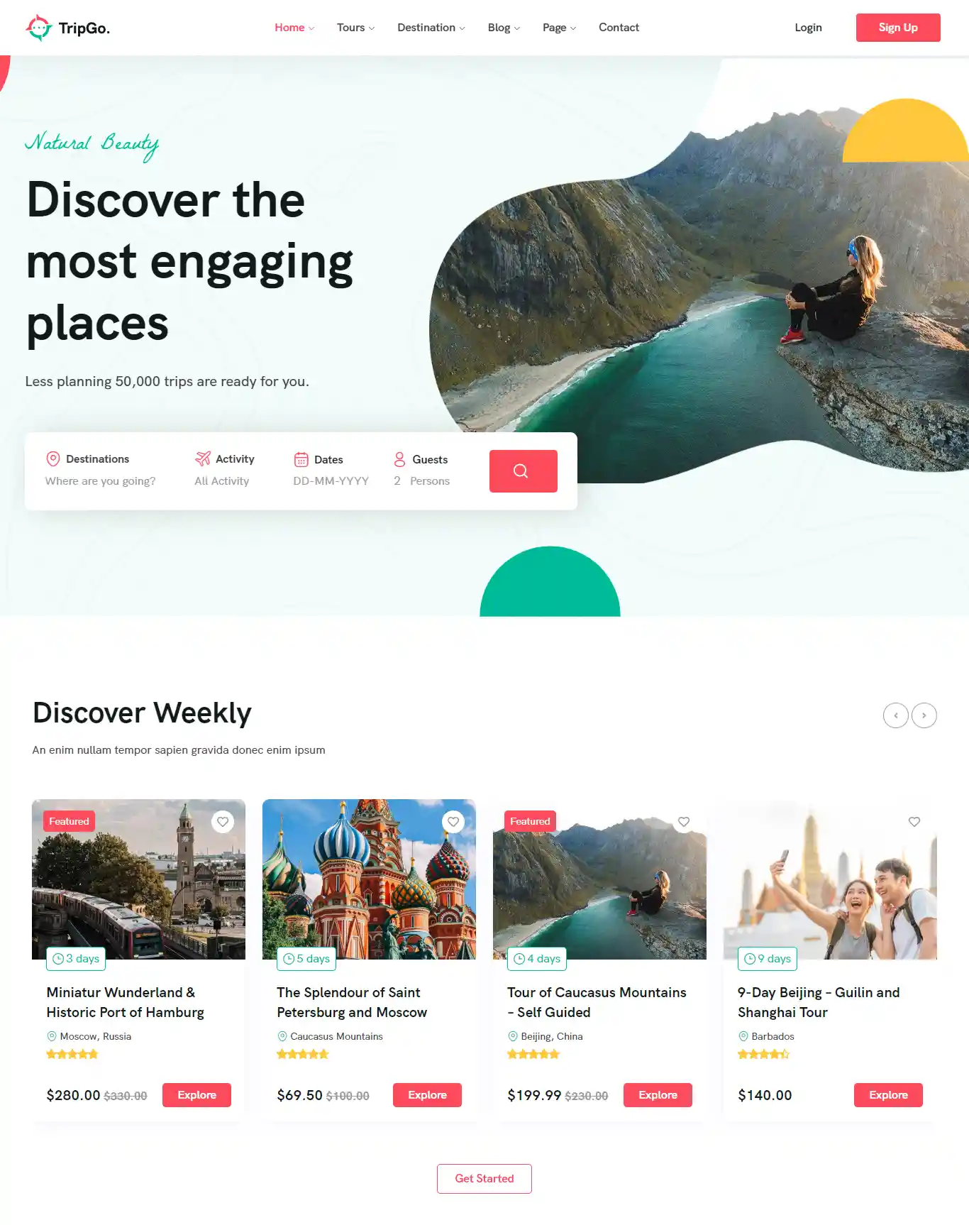 Tripgo: Mẫu Website Đặt Tour Du Lịch & Khách Sạn Chuyên Nghiệp hình đại diện