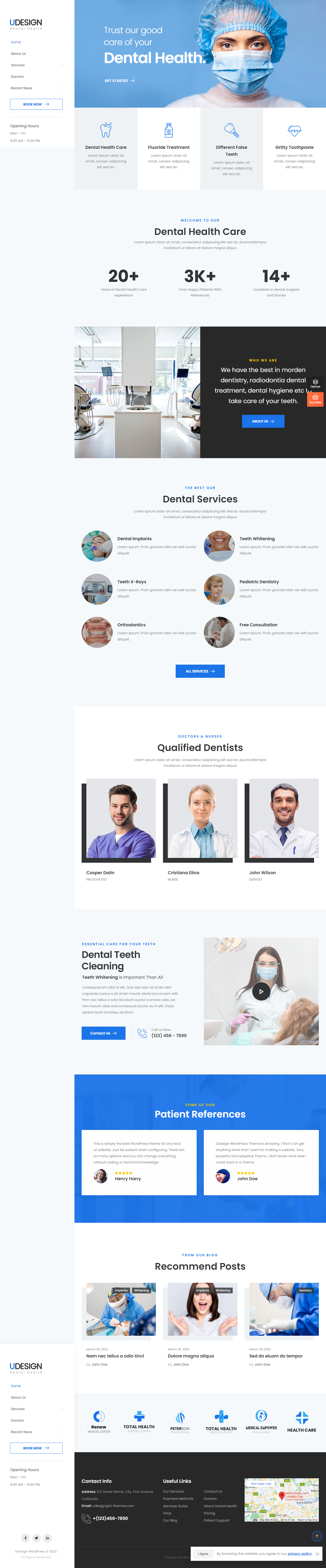 uDesign: Mẫu Website Nha Khoa Thẩm Mỹ & Implant Chuẩn SEO